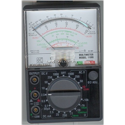 KYORITSU 1109S Analogue MULTIMETER KYORITSU 1109S Analogue MULTIMETER
